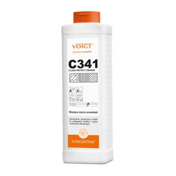 VOIC341/1 Voight C341 FLOOR PROTECT / zamiennik NANO ORANGE – Profesjonalny środek do mycia podłóg wodoodpornych z nanotechnologią 1l