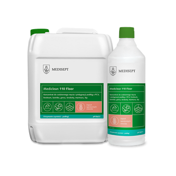 MEDMC110/5 MEDICLEAN MC110 – Środek do mycia i konserwacji podłóg Owoce Leśne 5L
