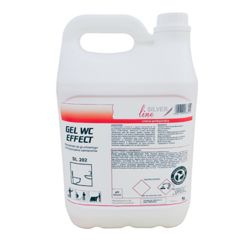 SL202 Gel Wc Effect Koncentrat do gruntownego doczyszczania sanitariatów 5l