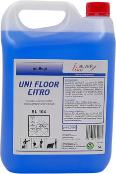 SL104 Uni Floor Citro Uniwersalny koncentrat do powierzchni zmywlnych 5l