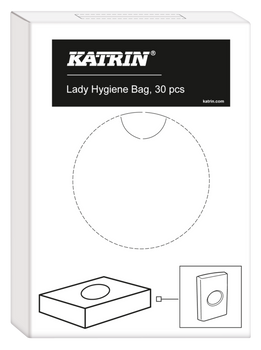 96162 Torebki higieniczne KATRIN Lady Hygiene Bag 30 szt. 