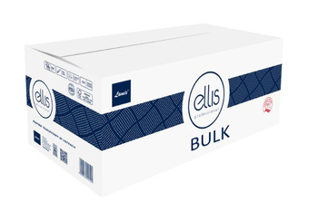 Ellis BULK 6392 papier toaletowy w listkach 9000szt – papier toaletowy celulozowy 2-warstwowy w składanych listkach