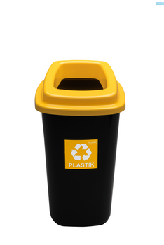 PLAFOR Kosz Sort Bin (plastik) żółty 90l