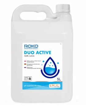 KOS04/5 ROKO® PROFESSIONAL DUO ACTIVE – mydło w płynie o właściwościach antybakteryjnych