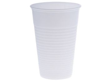 KUBEK0,2/100 Kubki 200 ml – 100 szt. | Wielorazowe, ekologiczne, do gorących napojów, biały/przezroczysty