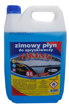 VIKING/5 Halny zimowy płyn do spryskiwaczy – skuteczny do –20 °C, 5 L