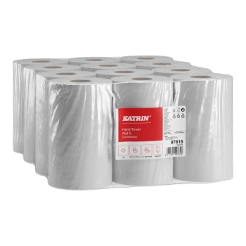97616 Katrin S1 Ręcznik papierowy Mini w rolce 100 m, 1-warstwowy, biały, centralnego dozowania