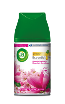 AIR WICK Wkład do automatycznego odświeżacza powietrza Magnolia i Kwiat Wiśni 250ml