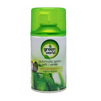 GREEN WORLD Zapas do automatycznego odświeżacza Deszczowa Świeżość 250ml