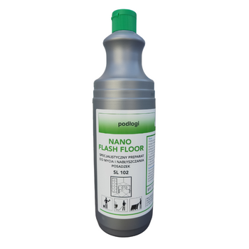 SL102 Nano Flash Floor Specjalistyczny preparat do mycia i nabłyszczania posadzek 1l