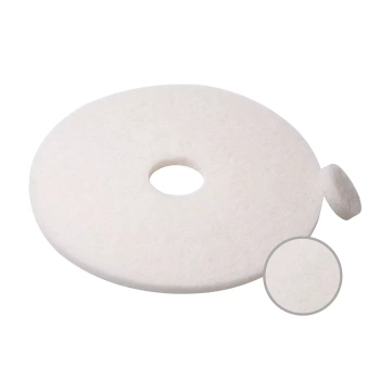 MA15WH  Pad czyszczący 15" biały 380mm – profesjonalny pad polerujący do lśniących posadzek