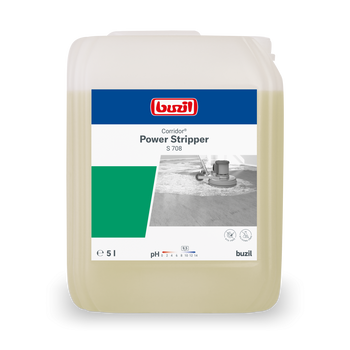 S708 Buzil Corridor Power Stripper Wysokowydajny uniwersalny środek do gruntownego czyszczenia 5l