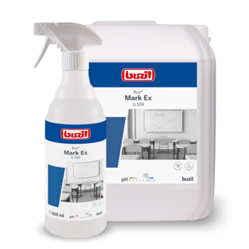 Buzil Buz® Mark Ex G 559 600 ml - Gotowy do użycia środek do czyszczenia powierzchni i tworzyw sztucznych