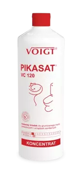 Kwaśny środek do gruntownego mycia pomieszczeń i urządzeń sanitarnych Voigt Pikasat VC120 1l