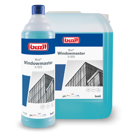 Buzil Buz® Windowmaster G 525 1l - Koncentrat do czyszczenia szyb i ram