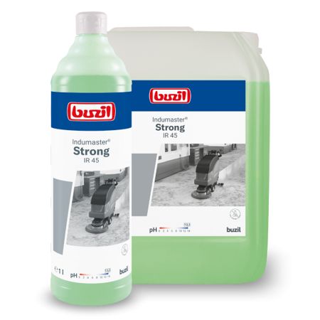 Buzil Indumaster® Strong IR 45 10l - Wysokoalkaliczny wysokowydajny środek czyszczący do zastosowań przemysłowych