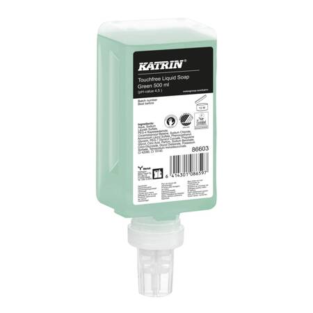 Mydło 500ml 86603 w płynie a'1szt.GREEN KATRIN do doz.bezdotykowych